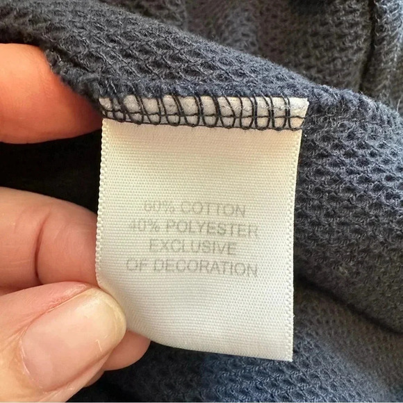 Tailorbyrd Collection Mens Gray Mock Neck 1/4 Zip Pullover - Picture 5 of 7